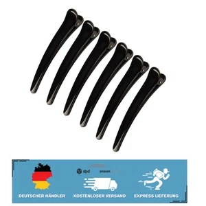 Vielseitige Krokodil Haarspangen für Alle Haartypen - 6er Pack Hochwertige Clips - Bild 1 von 2