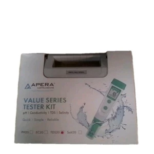 Apera Instruments Value Series Tester Kit TDS20 Ph/TDS/Salinity/Conductivity NEW - Picture 1 of 10