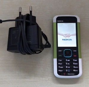 Nokia 5000d-2 (RM-362) Grün Geprüft, Händler, volle Funktion, Garantie Accu Neu - Bild 1 von 3
