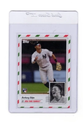 2023 Topps MLB Holiday Countdown ANTHONY VOLPE Reindeer SSP #4 - Image 1 of 2