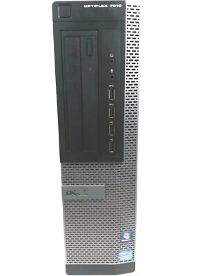 Dell OptiPlex 7010 DT Core i7 3770 3.4 GHz 16GB RAM 256GB SSD Win 10 Pro - Image 1 of 4