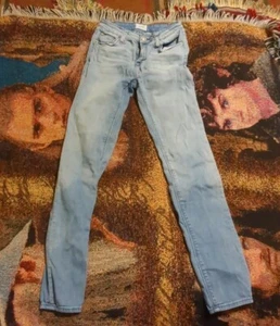 Hudson Girls Skinny Fit Denim Stretch CPSIA 2008 Jeans Size 14 Blue - Picture 1 of 8