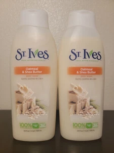 Lote de 2 - Jabón corporal St. Ives avena y manteca de karité 24 FL OZ - Imagen 1 de 2