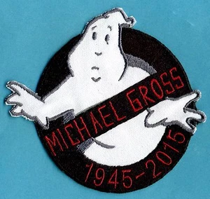 MICHAEL C GROSS Memorial Ghostbusters No Ghost Patch - Picture 1 of 3