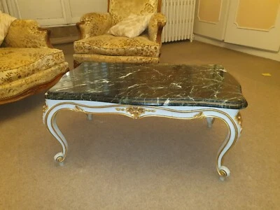 Table basse en marbre - Photo 1/2