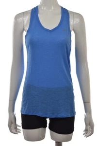 Camiseta Nike Dri-Fit Top Talla M Azul Tanque Ropa Activa Sin Mangas Informal - Imagen 1 de 4