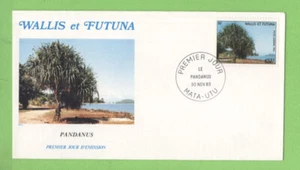 Wallis & Futuna 1983 137F Air, Pandanus on First Day Cover - Picture 1 of 1