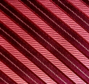 Bow Tie Men Silk Burgundy Pink Striped SELF TIE Bowtie - Picture 1 of 8