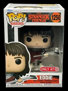 Funko Pop! Stranger Things Eddie 1250 - Target Exclusive w/Pop Protector - Picture 1 of 11