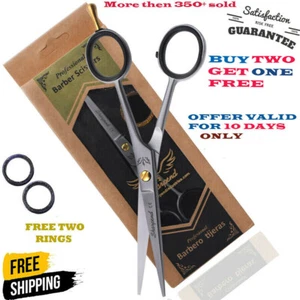 Professional  Barber Hair Cutting Scissors GERMAN Shears Size 6" BRAND SHARPEND - Picture 1 of 11