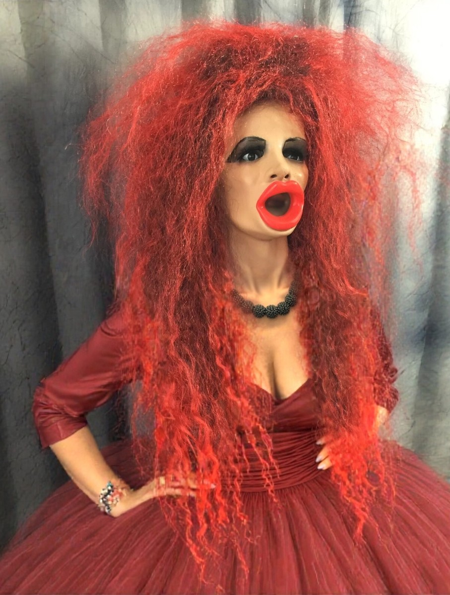 Maschera A Testa Intera In Lattice Unisex | Cappuccio Erotico Per Cosplay E Giochi Di Ruolo | Accessorio Carnevale E Feste