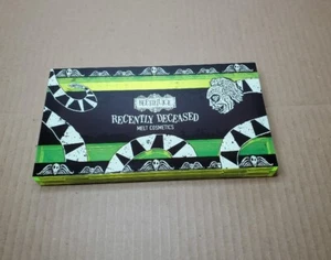 Melt Cosmetics Beetlejuice Recently Deceased Eyeshadow Palette - NEW! RARE! - Picture 1 of 10