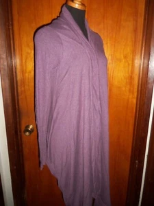 Victoria's Secret Moda International Cashmere Cttn Asymmetric Cardigan Sweater S - Picture 1 of 6