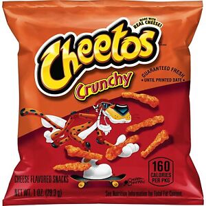 Cheetos Crunchy 50 count (Individual Bags)