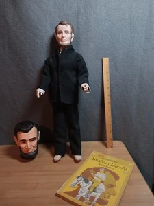 Vintage 16th President Abe Abraham Lincoln Effanbee Puppe Figur 1976 Buchkopf - Bild 1 von 17