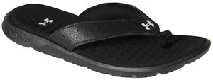 Under Armour Ignite Pro Sandal - Black / White - New - Picture 1 of 1