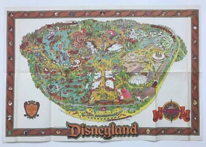 Disneyland Park Map 1984 - Picture 1 of 1