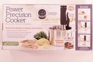 Cuisinière de précision de puissance 800 W circulateur d'immersion sous vide avec livre de cuisine neuve dans sa boîte - Photo 1/7