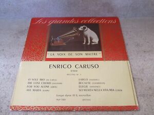 Vinyle, LP, 10", Mono, Album /  ENRICO CARUSO Ténor Recital N°1