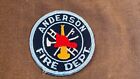 Anderson South Carolina Fire Department Patch Fire Fighter Vintage Sc
