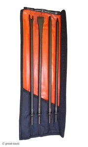 JUEGO DE BROCAS DE MARTILLOS DE AIRE MAYHEW DE 18"" - 18"" de largo - Hecho en EE. UU. - brocas de herramienta de martillos de aire - Imagen 1 de 1