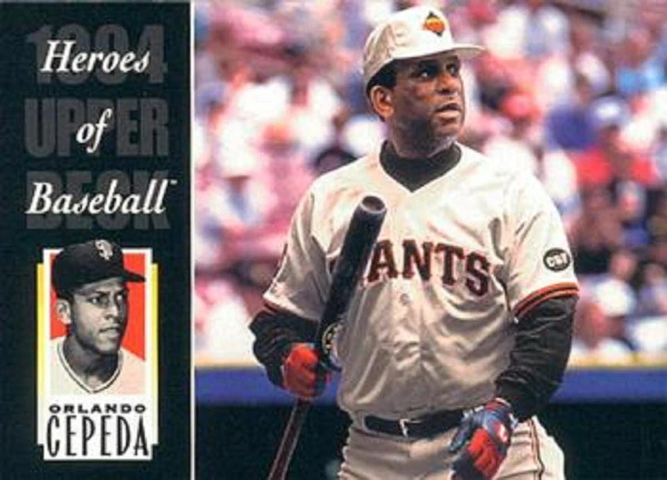 1994 Upper Deck All-Time Heroes #215 Orlando Cepeda San Francisco Giants HOF - Image 1 of 1