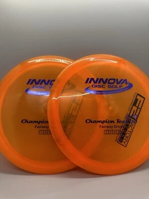 *RARE* 2 NEW F2 Innova Gummy Luster Champion Teebird 171 Grams Disc Golf - Image 1 of 2