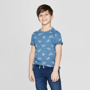 Circo Boys’ Crew Neck Dino Print Short Sleeve T-Shirt - Cat & Jack L - Picture 1 of 1