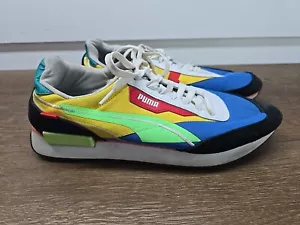 Größe 12 - Puma Future Rider Twofold SD Pop Palace Blue Maize 382043-02 - Bild 1 von 11