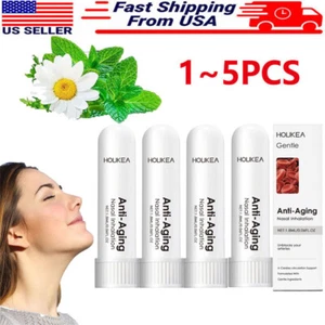 Nasal Fragrance Inhaler Reduced Ringing Clean Your Nose and Enjoy Fresh Air 5PCS - Picture 1 of 17