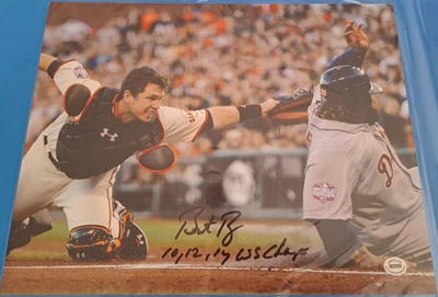 Buster Posey Firmado 11x14 Gigantes de San Francisco Certificado de Autenticidad Autografiado #A44823 Automático Foto 1 de 4