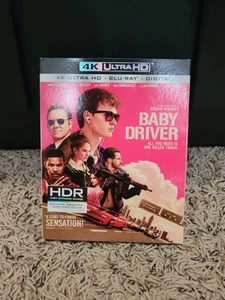 Baby Driver 4K UHD + Blu Ray with OOP slip - Picture 1 of 5
