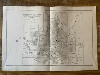 Map of the Town of Guelph - Wellington, Ontario (Page 59) - Image 1 of 4