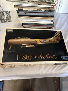 1/32 Scale Hasegawa, North American F-86F Sabre Airplane Model Kit, #JS-084 READ - Picture 1 of 10