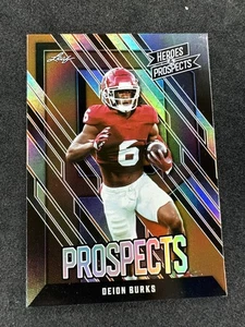 Deion Burks Leaf 2024 Leaf Heroes & Prospects - Picture 1 of 2