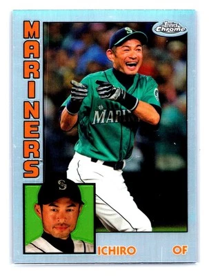 Ichiro 2019 Topps Chrome 1984 35th Anniversary Refractor #84TC-14 Mariners - Image 1 of 2