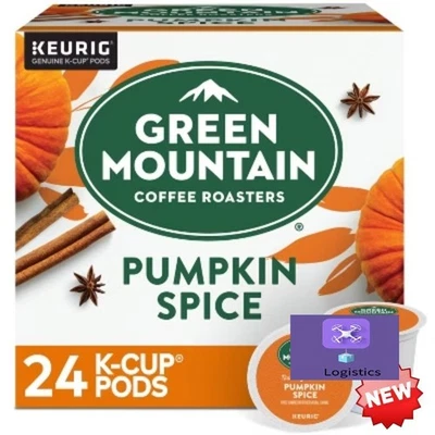 GREEN MOUNTAIN COFFEE ROASTERS Green Mountain Coffee Pumpkin Spice Light Roast K-Cup Pods...