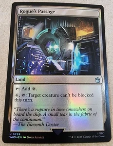 Rogue's Passage - #299 Foil - Universes Beyond: Doctor Who - Mtg - Picture 1 of 1