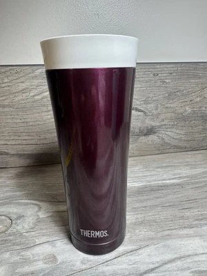 THERMOS 16 Ounce Stainless Steel Vacuum Insulated Travel Tumbler Purple Rare - Image 1 of 4