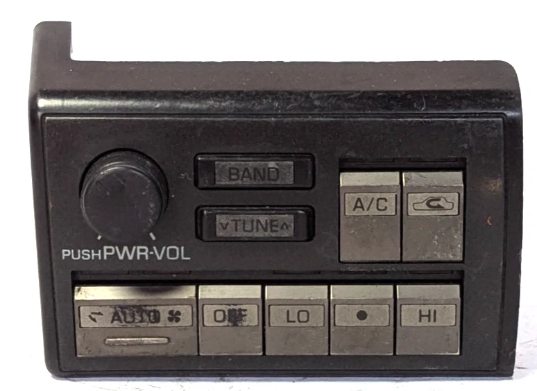 TOYOTA CRESSIDA WAGON 1987-1988 UNIDAD DE CONTROL DE CLIMA DE CALEFACCIÓN OEM Foto 1 de 4