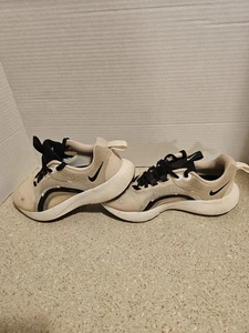 Nike Women's React Escape Run 2 Running Shoes Sandrift Black Size 5.5 DJ9976-100 - Picture 1 of 8