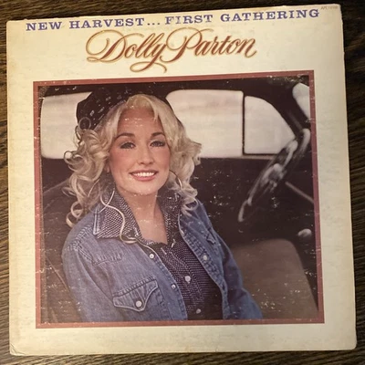 Dolly Parton New Harvest First Gathering Vinyl LP Orig Record VG - Image 1 of 4
