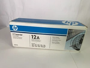 NEW AND SEALED HP Original LaserJet 12A Black Toner Cartridge Q2612A - Afbeelding 1 van 6