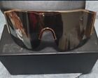 Versace Ve2-Contract Men's Sunglasses - Gold Frame/Gray-Black Lens