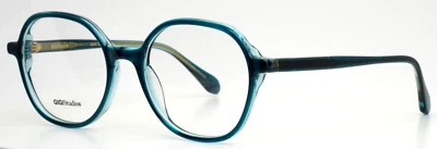 GIGI STUDIOS Jolie 6606/7 Crystal Green Womens Round Eyeglasses 49-18-135 B:43 - Image 1 of 4
