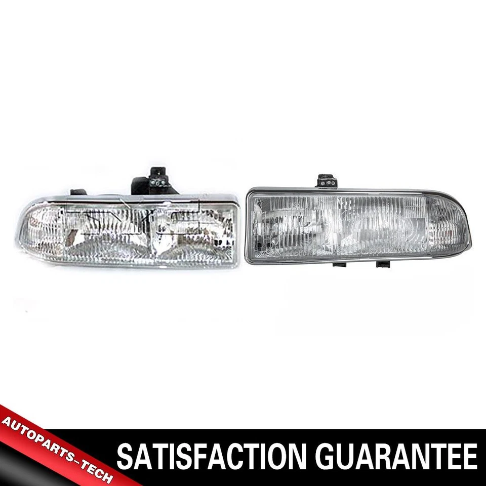 Conjunto de faros para Chevrolet S10 2,2 L 2004 2003 2002 2001 2000 1999 1998 Foto 1 de 4