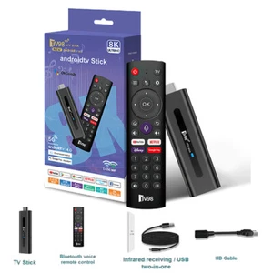 Media Player Fire TV Stick 8K HD Android 14.0 WiFi Bluetooth Voice Remote - Picture 1 of 16