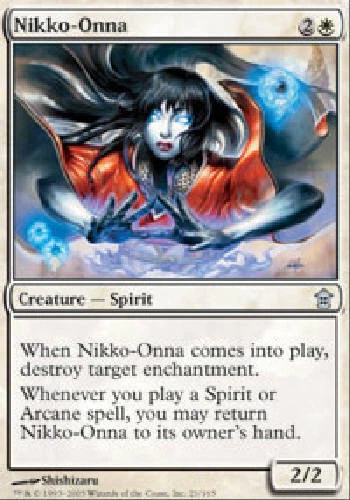 NIKKO-ONNA Saviors of Kamigawa MTG Magic the Gathering Cards DJMagic - Image 1 of 1