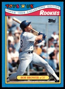 1988 Topps Toys'R'Us Rookies Bob Brower Baseball Cards #2