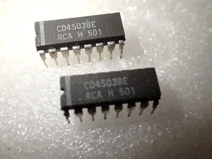 RCA, TEXAS, CD4503BE ORIGINAL IC DIP16 UK STOCK x2pcs - Picture 1 of 3